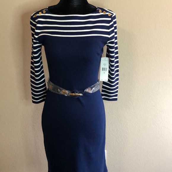 Lauren Ralph Lauren Dresses & Skirts - Ralph Lauren Blue and White Stripe Dress.